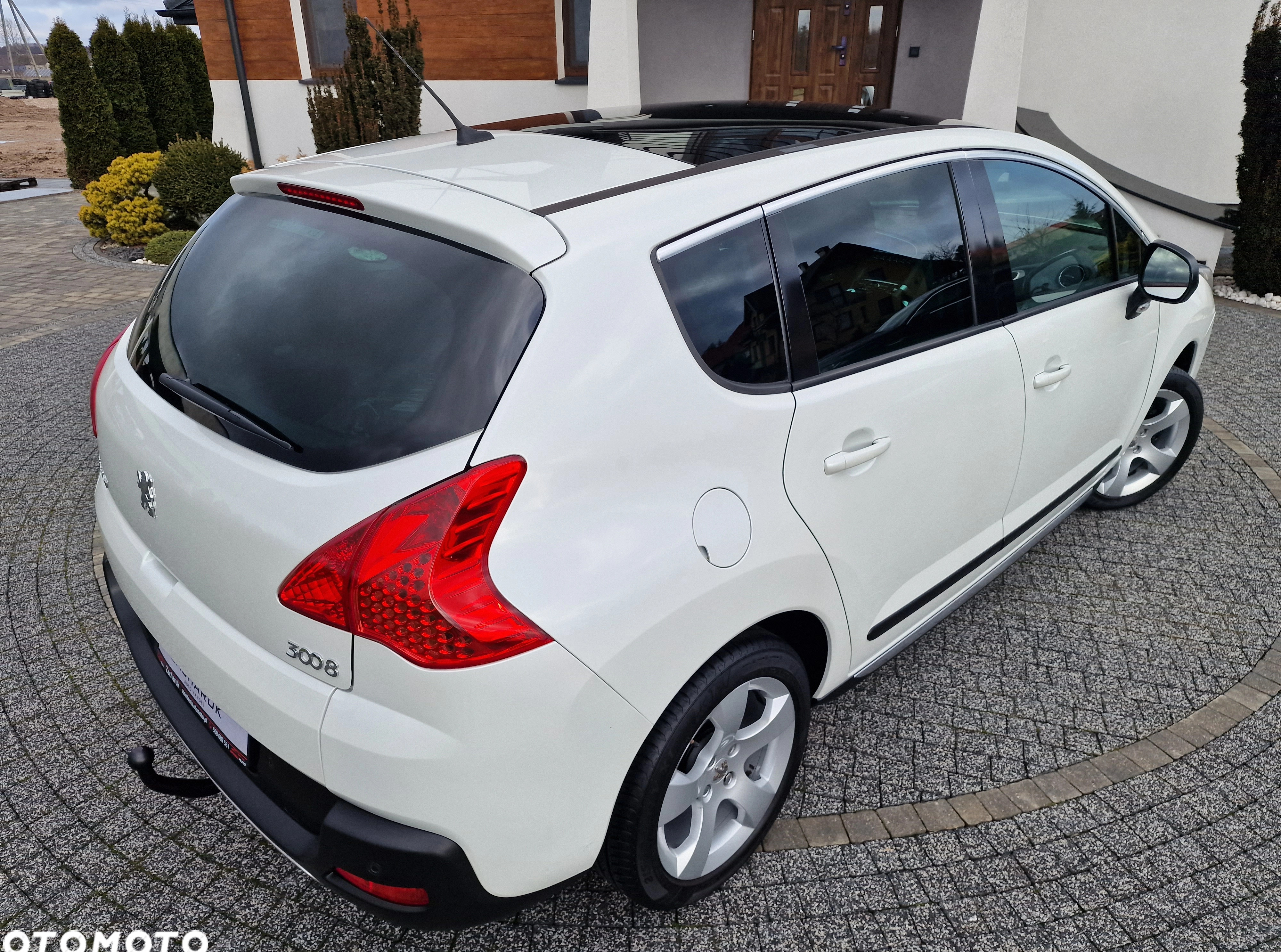 Peugeot 3008 cena 26700 przebieg: 175121, rok produkcji 2010 z Grudziądz małe 407